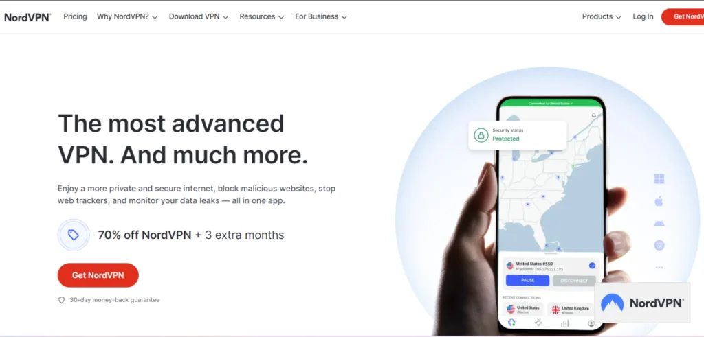 123Movies alternatives with NordVPN