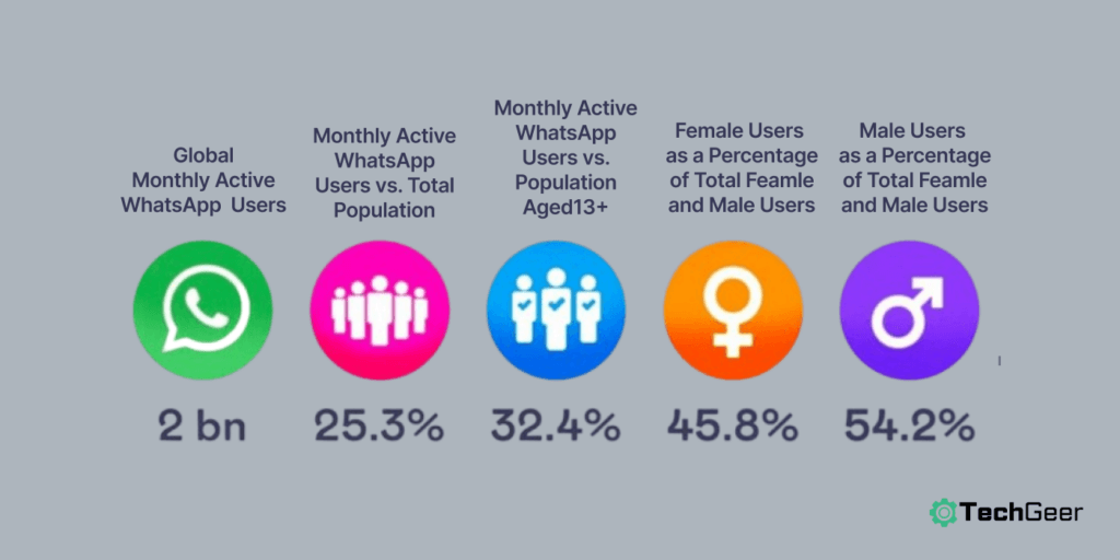 WhatsApp Demographics Statistics