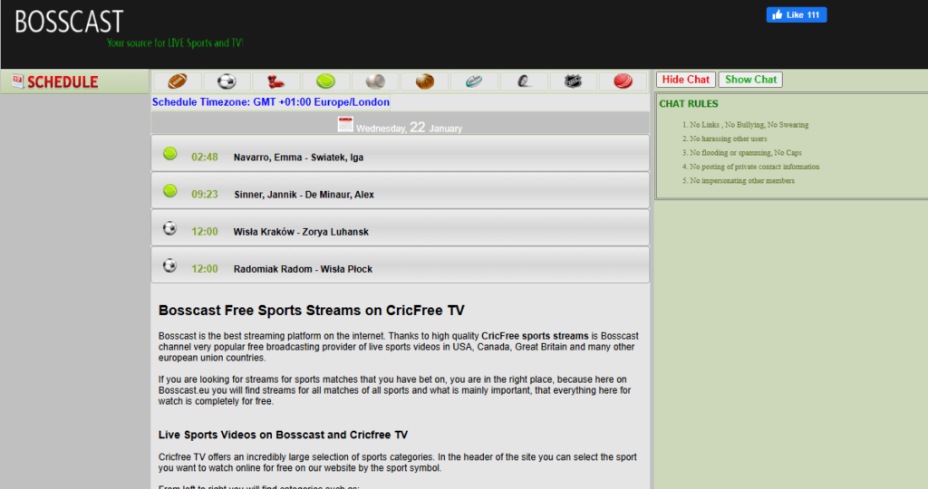 Best Free Sports Streaming Sites